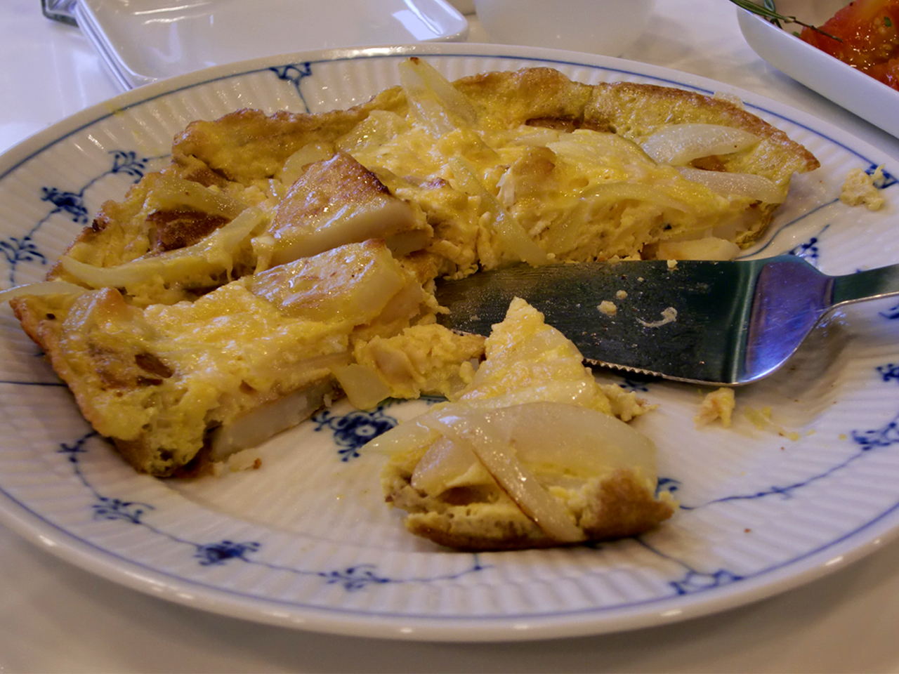 Spanish Cheese and Potato Tortilla