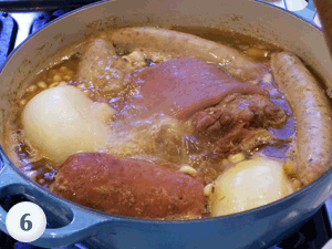 Traditional Asturian Bean Stew with Pork