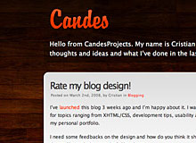 Candes | Cristian Neagu - UI Designer, Developer, Consultant