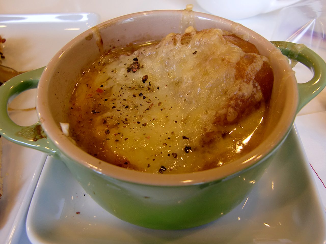 Soupe à Loignon Gratinée