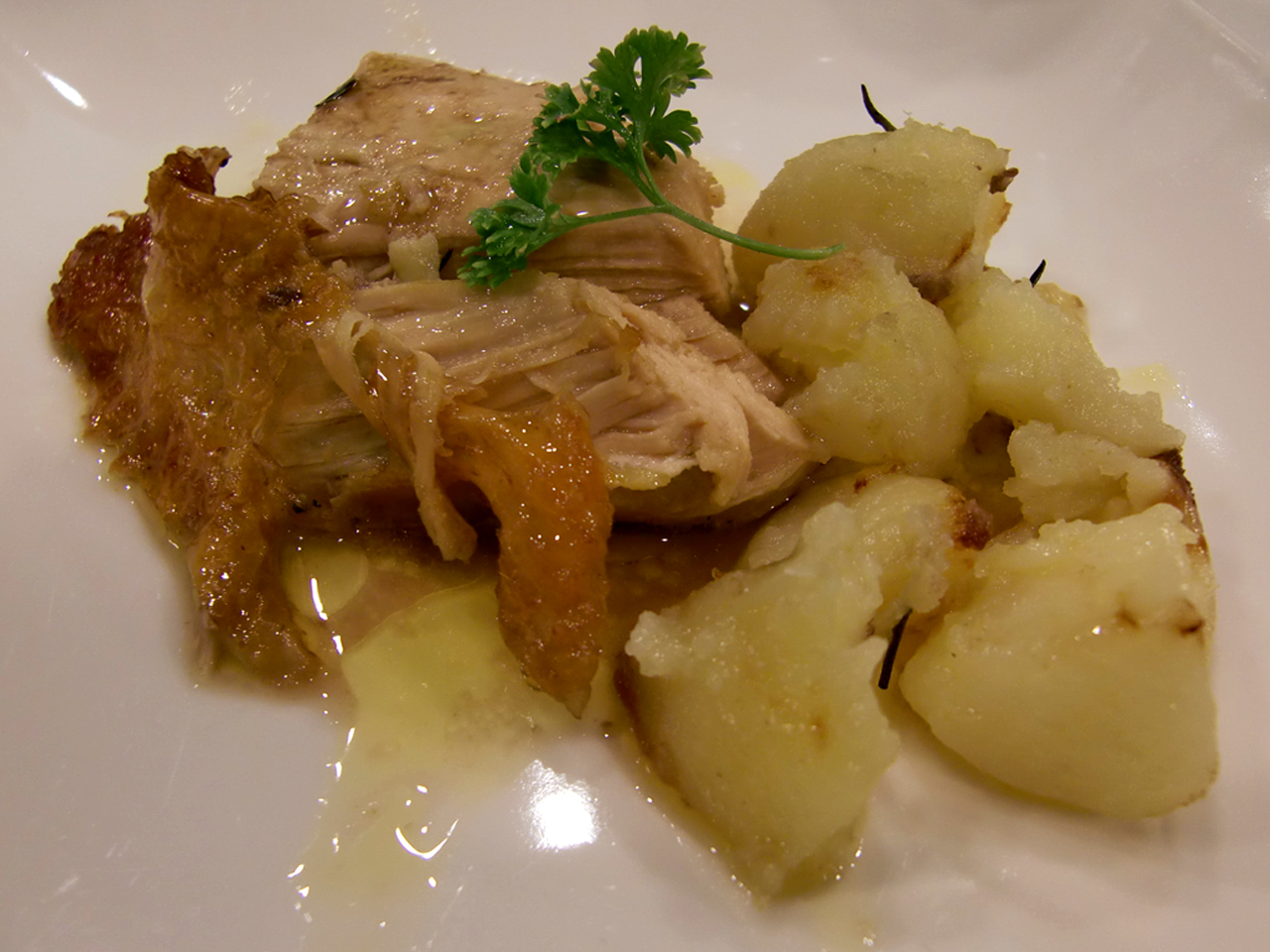 Roast Chicken with Rosemary Potatoes